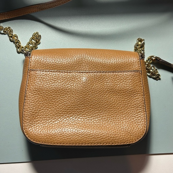 Michael Kors Brown and Gold Crossbody Bag - Picture 5 of 16